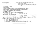 Tài liệu Đề thi học kì 1