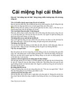 Tài liệu Cái miệng hại cái thân pptx