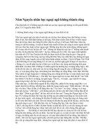 Tài liệu Năm nguyên nhân học ngoại ngữ không thành công doc