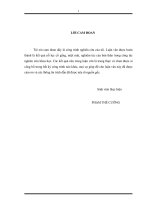 Ảnh hưởng của liều lượng kali đến sinh trưởng, phát triển và năng suất bí đanh   GS560 vụ xuân 2008 tại xã nghi phong   huyện nghi lộc tỉnh nghệ an 