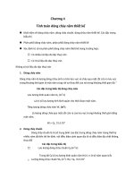 Tài liệu Bài giảng thuỷ văn chương 4 + 5 pptx