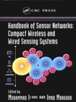 Tài liệu Handbook of Sensor Networks P1 ppt