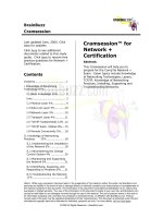 Tài liệu Cramsession for Network+ Certification docx