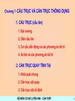 Tài liệu Máy nâng chuyển- Chương 7 docx
