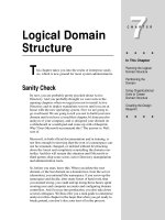 Tài liệu Logical Domain Structure pdf