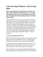 Tài liệu Làm việc cùng Windows: Chia sẻ màn hình docx