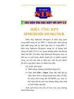 Tài liệu Hiệu ứng KPT Spheroid Designer docx