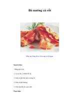 Tài liệu Bò nướng cà rốt pptx