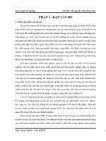 PHÂN TÍCH TÌNH HÌNH TIÊU THỤ sản PHẨM BIA của CÔNG TY TRÁCH NHIỆM hữu hạn BIA HUẾ TRÊN địa bàn THÀNH PHỐ HUẾ 