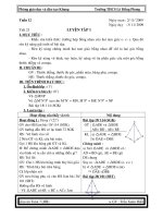 Bài giảng Tuần 23 Luyện tập (hình học)