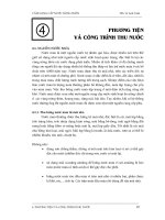 Tài liệu Phương tiện và công trình thu nước doc