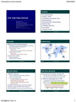 Tài liệu Introduction to the Internet pptx