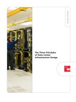 Tài liệu ADC KRONE - White Paper - Data Center - 3 principles of Data Center Infrastructure Design (with n pptx