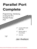 Tài liệu Parallel Port Complete- P1 doc
