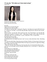 Gián án Về câu thơ Mỹ nhân tự cổ như danh tướng