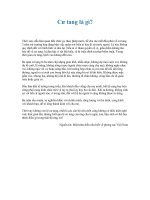 Tài liệu Cư tang là gì? docx