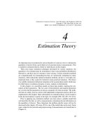 Tài liệu Bài 4: Estimation Theory ppt