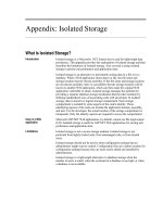 Tài liệu Appendix: Isolated Storage docx