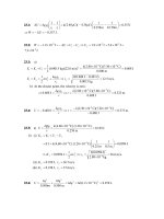 Tài liệu Physics exercises_solution: Chapter 23 docx