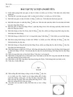 Tài liệu BTTL Toán 5 (nghỉ tết) SANHO