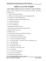 Hoàn thiện chính sách giá tại công ty cổ phần du lịch nữ hoàng 