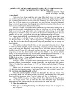 NGHIÊN cứu mở RỘNG KÊNH PHÂN PHỐI các sản PHẨM CHIN SU FOODS tại THỊ TRƯỜNG THÀNH PHỐ HUẾ 