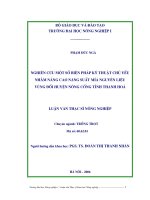 Nghien cứu một số biện pháp kỹ thuật chủ yếu nhằm nâng cao năng suất mía nguyên liệu vùng đồi huyện nông cống tỉnh thanh hóa 
