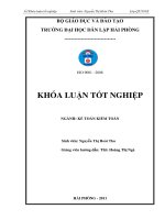 Hoàn thiện công tác lập, đọc và phân tích bảng cân đối kế toán tại công ty TNHH xây dựng dũng huy 