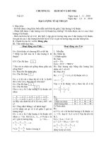 Bài giảng Toán 7 chuẩn 10-11