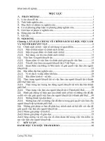 Hiệu quả của chính sách xã hội đối với vấn đề giải quyết việc làm cho người khuyết tật ở thành phố huế 