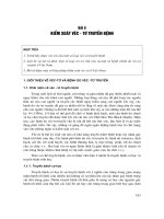 Tài liệu Giáo trình sức khỏe môi trường_Bài 8 pdf