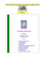 Bài giảng Căn bản về Phật giáo