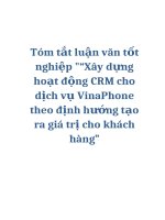 Tài liệu Tóm tắt luận văn tốt nghiệp 