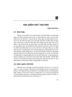 Tài liệu Chương 2: Đặc điểm chất thải rắn pdf