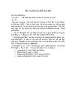 Tài liệu Thủ tục Báo cáo mất hoá đơn docx