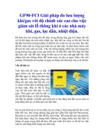 Tài liệu GF90-FCI Giải pháp đo lưu lượng khí/gas với độ chính xác cao pptx