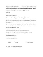 Tài liệu Cấp giấy phép liên vận Việt Nam - Lào cho phương tiện vận tải thương mại của các đơn vị trực thuộc Bộ Giao thông vận tải trên địa bàn thành phố Hà Nội và của các đơn vị trực thuộc Cục Đường bộ Việt Nam pptx