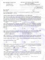 Tài liệu Đáp án và đề thi tuyển sinh Đại học 2010 môn Vật lý khối A - mã đề 927 docx