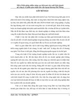 Một số biện pháp nhằm nâng cao hiệu quả hoạt động sản xuất kinh doanh tại công ty cổ phần giao nhận kho vận ngoại thương hải phòng 