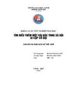 Tìm hiểu thêm một vài đặc trưng xã hội ai cập cổ đại 