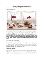 Tài liệu Đưa giáng sinh vào nhà doc