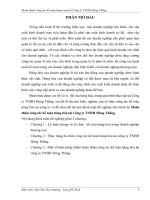 Hoàn thiện công tác kế toán hàng hoá tại công ty TNHH hùng thắng 