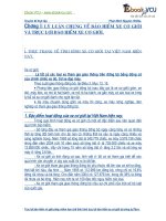 Luan van chuyen de BH xe cơ giới và trục lợi BH xe cơ giới 