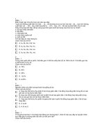 Tài liệu Trắc nghiệm Sinh ôn thi ĐH (Phân ban) pdf