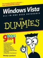 Tài liệu Windows Vista AIO Desk Reference For Dummies P1 ppt