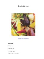 Tài liệu Bánh đa xào pptx