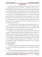 Hoàn thiện tổ chức công tác kế toán doanh thu, chi phí và xác định kết quả kinh doanh tại công ty cổ phần đầu tư phát triển hoàng đạt 