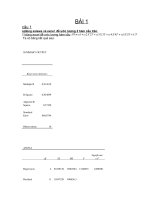 Tài liệu Bài thực hành kinh tế lượng docx