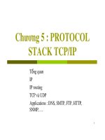 Tài liệu chương 5:protocol,stack TCP/IP doc
