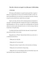 Tài liệu Nhu cầu cơ bản của con người và điều dưỡng docx